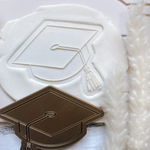 Graduation cap stamp and cutter