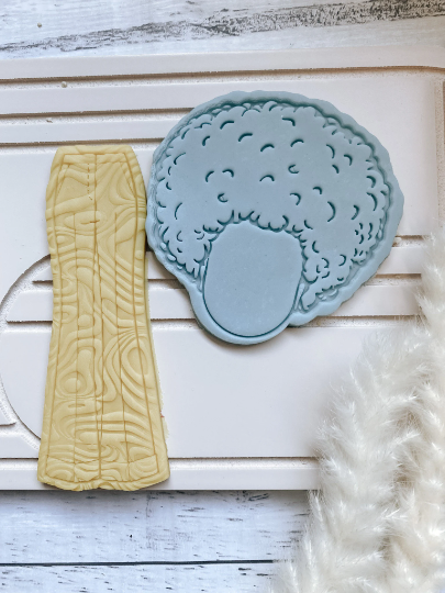 Groovy Set Of 3 Cookie Stamps and Cutters