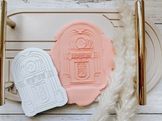 Jukebox Cookie Stamp and Cutter