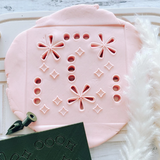 Broderie Lace Pattern Cookie Stamp and Mini cutters