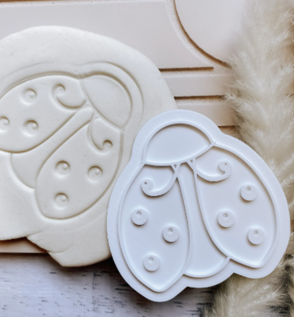 Ladybug Cookie Stamp and Cutter