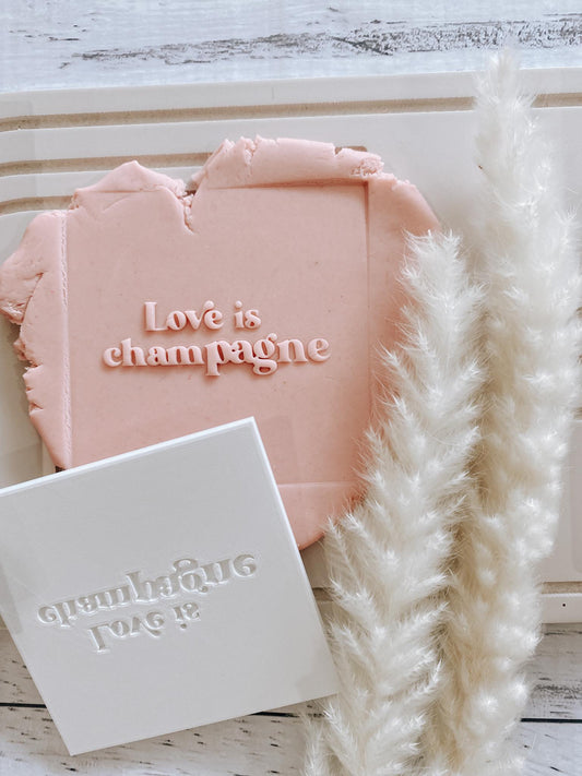 Love is champagne