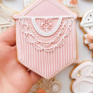 Macrame Hanger Cookie Debosser and cutter