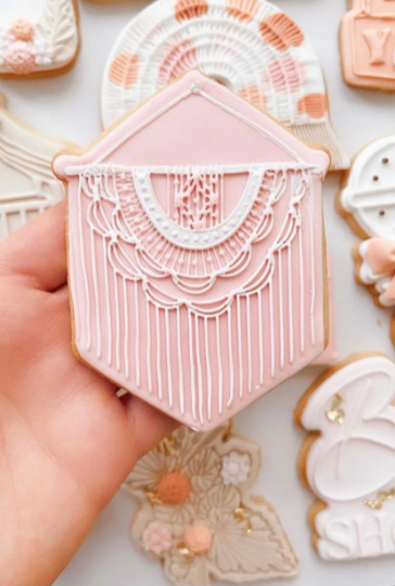 Macrame Hanger Cookie Debosser and cutter