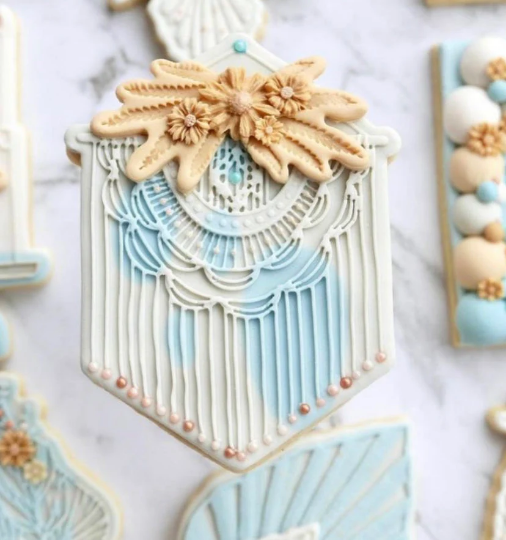 Macrame Hanger Cookie Debosser and cutter