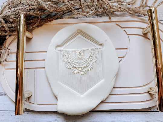 Macrame Hanger Cookie Debosser and cutter