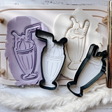 Straight straw or bent milkshake cookie debosser and cutter