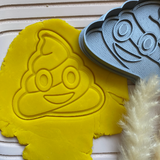 Poop Emojis Cookie Stamp and Cutter