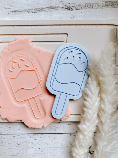 Paddle pop ice-cream stamp and cutter