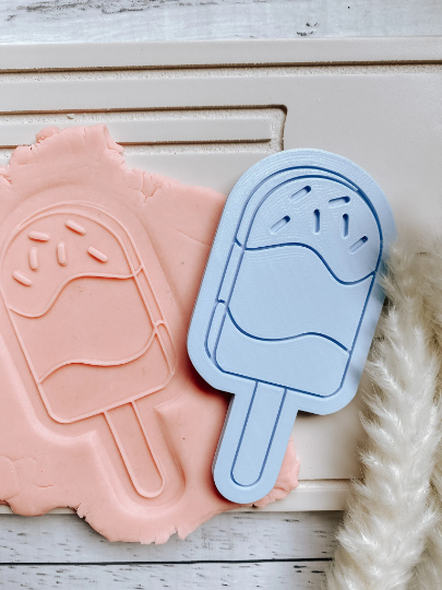 Paddle pop ice-cream stamp and cutter