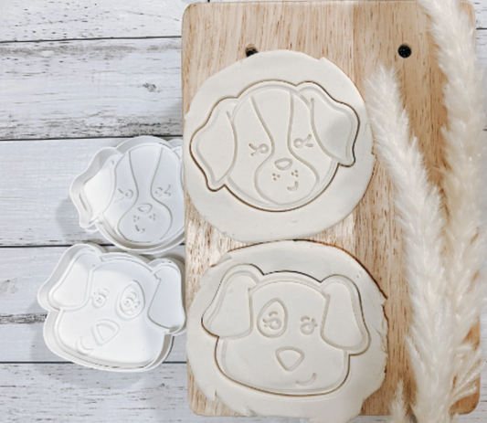 Puppy embossers set of 2 with matching cutters