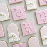 Letter with Rosary Beads Cookie Stamp