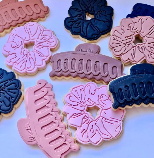 Scrunchie Cookie Embosser and Cutter