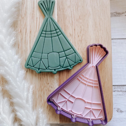 Teepee stamp and cutter