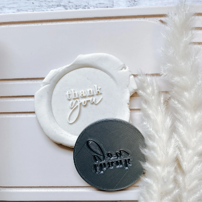 Mini Thank you pop cookie stamp Active