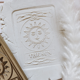 THE SUN tarot card cookie debosser and cutter