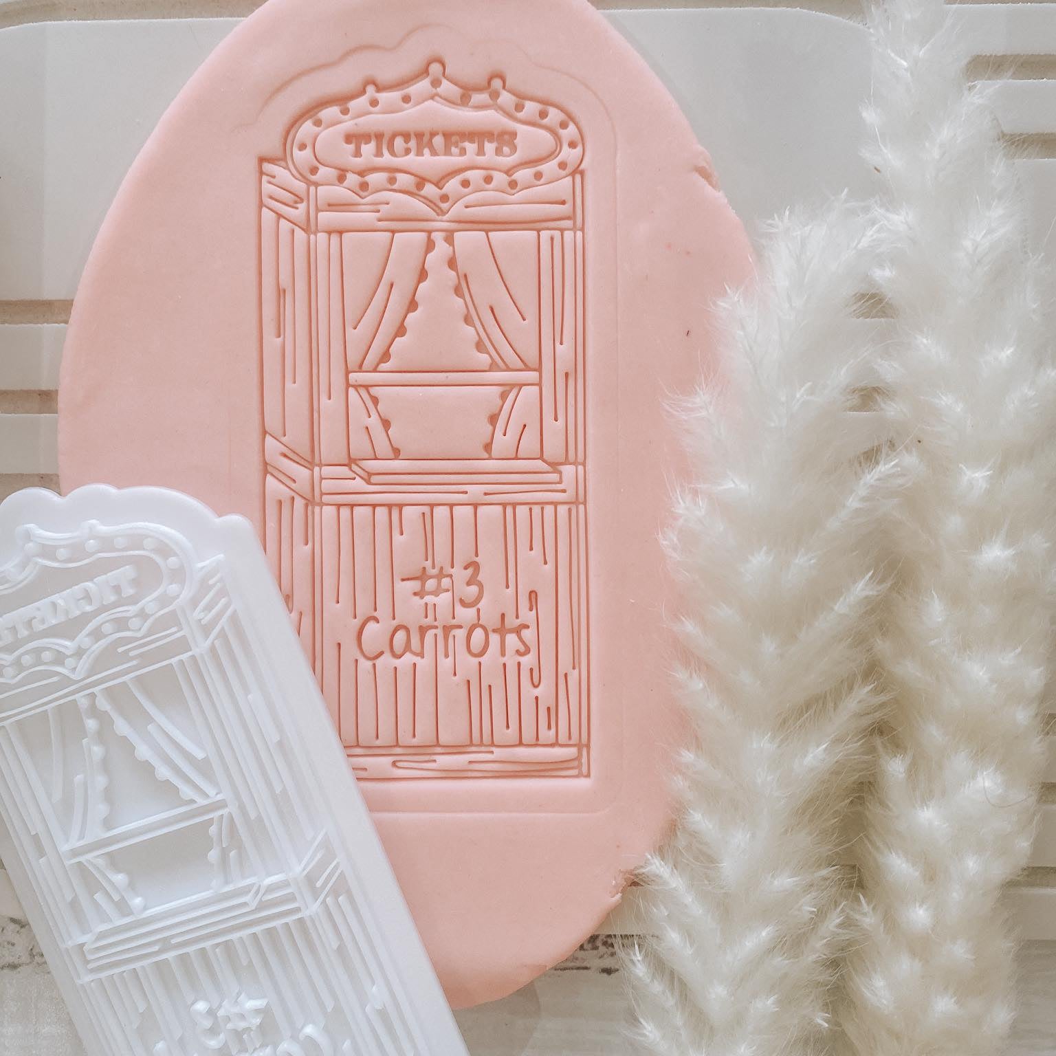 Ticket Booth Easter themed embosser and cutter