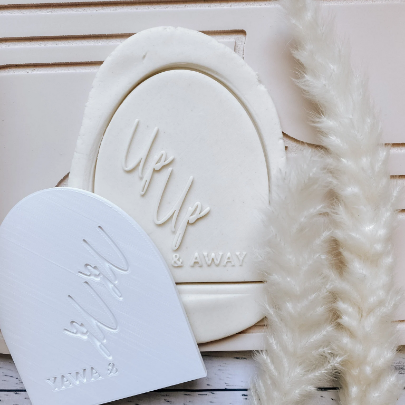 Up up and away Cookie Pop stamp and cutter