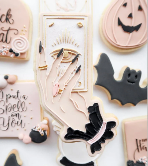 Witch don’t kill my vibe cookie pop stamp and cutter